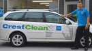 Crestclean Brand Van